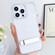 iPhone 15 Pro Max Linear Shape Holder Phone Case - Silver