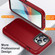 iPhone 15 Pro Max Life Waterproof Rugged Phone Case - Red + Black