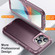 iPhone 15 Pro Max Life Waterproof Rugged Phone Case - Purple + Pink