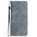 iPhone 15 Pro Max Ethnic Embossed Adsorption Leather Phone Case - Grey