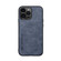 iPhone 15 Pro Max Skin Feel Magnetic Leather Back Phone Case - Blue