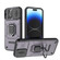 iPhone 15 Pro Max Sliding Camshield TPU + PC Shockproof Phone Case with Holder - Purple iPhone 15 Pro Max Sliding Camshield TPU + PC Shockproof Phone Case with Holder - Purple