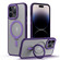 iPhone 15 Pro Max Skin Feel MagSafe Shockproof Phone Case with Holder - Dark Blue