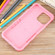 iPhone 15 Pro Max Ring Holder Non-slip Shockproof Armor Phone Case - Pink