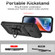 iPhone 15 Pro Max Sliding Camshield Holder Phone Case - Black