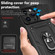 iPhone 15 Pro Max Sliding Camshield Holder Phone Case - Black
