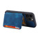 iPhone 15 Pro Max Skin Feel Dream RFID Anti-theft PU Card Bag Phone Case - Peacock Blue