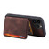 iPhone 15 Pro Max Skin Feel Dream RFID Anti-theft PU Card Bag Phone Case - Coffee