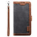 iPhone 15 Pro Max Retro Splicing Horizontal Flip Leather Phone Case - Grey