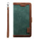 iPhone 15 Pro Max Retro Splicing Horizontal Flip Leather Phone Case - Green