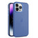 iPhone 15 Pro Max Frosted Translucent Mist Phone Case - Royal Blue