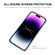 iPhone 15 Pro Max ENKAY Hat-Prince Magsafe Electroplated TPU Clear Shockproof Phone Case - Dark Blue