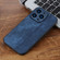 iPhone 15 Pro Max AZNS 3D Embossed Skin Feel Phone Case - Sapphire Blue