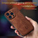 iPhone 15 Pro Max AZNS 3D Embossed Skin Feel Phone Case - Sapphire Blue