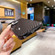 iPhone 15 Pro Max Armor Carbon Fiber TPU + PC Phone Case - Black
