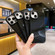iPhone 15 Pro Max Armor Carbon Fiber TPU + PC Phone Case - Black