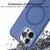 iPhone 15 Pro Max MagSafe Frosted Translucent Mist Phone Case - Royal Blue