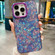 iPhone 15 Pro Max IMD Shell Texture TPU + Acrylic Phone Case - Purple