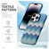 iPhone 15 Pro Max Textile Texture Matte Ultra-thin Phone Case - Sea ??Blue