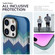 iPhone 15 Pro Max Textile Texture Matte Ultra-thin Phone Case - Sea ??Blue
