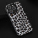 iPhone 15 Pro Max ABEEL Black Edge Leopard Phone Case - Silver Leopard