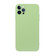 iPhone 15 Pro Max Straight Edge Solid Color TPU Shockproof Phone Case - Matcha Green