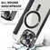 iPhone 15 Pro Max MagSafe Magnetic RFID Anti-theft Leather Phone Case - Brown