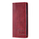 iPhone 15 Pro Max TTUDRCH RFID Retro Texture Magnetic Leather Phone Case - Red