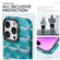 iPhone 15 Pro Max Textile Texture Matte Ultra-thin Phone Case - Light Blue