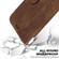 iPhone 15 Pro Max Little Tiger Embossed Leather Phone Case - Brown