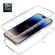iPhone 15 Pro Max Shockproof Clear Gradient PC + TPU Phone Case - Transparent