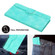 iPhone 15 Pro Max Heart Pattern Skin Feel Leather Phone Case - Light Blue