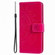 iPhone 15 Pro Max Totem Flower Embossed Leather Phone Case - Red