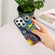 iPhone 15 Pro Max Electroplating Soft TPU Phone Case - Blue Owl