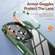 iPhone 15 Pro Max TPU + PC Lens Protection Phone Case - Green
