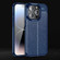 iPhone 15 Pro Max Litchi Texture Shockproof TPU Phone Case - Blue
