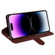 iPhone 15 Pro Max R64 Texture Horizontal Flip Leather Phone Case - Brown