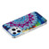 iPhone 15 Pro Max Electroplating Soft TPU Phone Case - Half Flower