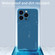 iPhone 15 Pro Max PINWUYO Sense Series Liquid Silicone TPU Phone Case - Blue