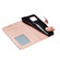iPhone 15 Pro Max Mandala Embossing Pattern Horizontal Flip Leather Phone Case - Rose Gold iPhone 15 Pro Max Mandala Embossing Pattern Horizontal Flip Leather Phone Case - Rose Gold