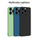iPhone 15 Pro Max PINWUYO Sense Series Liquid Silicone TPU Phone Case - Black