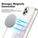 iPhone 15 Pro Max Marble Pattern Dual-side IMD Magsafe TPU Phone Case - White 006