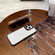 iPhone 15 Pro Max Invisible Camera Holder Transparent Phone Case - Orange
