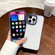 iPhone 15 Pro Max Invisible Camera Holder Transparent Phone Case - Orange