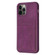 iPhone 11 BF28 Frosted Card Bag Phone Case with Holder - Dark Purple iPhone 11 BF28 Frosted Card Bag Phone Case with Holder - Dark Purple