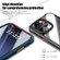 iPhone 15 Pro Max iPAKY Dawn Series Transparent PC+TPU Phone Case - Blue iPhone 15 Pro Max iPAKY Dawn Series Transparent PC+TPU Phone Case - Blue