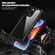 iPhone 15 Pro Max iPAKY Guard Series Transparent PC+TPU Phone Case - Blue