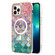 iPhone 15 Pro Max Marble Pattern Dual-side IMD Magsafe TPU Phone Case - Colorful Scales