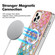 iPhone 15 Pro Max Marble Pattern Dual-side IMD Magsafe TPU Phone Case - Colorful Scales
