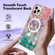 iPhone 15 Pro Max Marble Pattern Dual-side IMD Magsafe TPU Phone Case - Colorful Scales